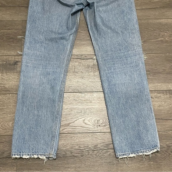 Agolde 90s Jeans in Fall Out Distressed Mid Rise Loose Fit A069C-811 Sz 23 - Picture 12 of 13
